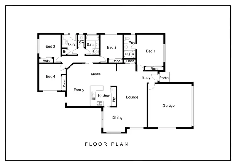 Floorplan of Homely house listing, 17 Myora Place, Sandstone Point QLD 4511