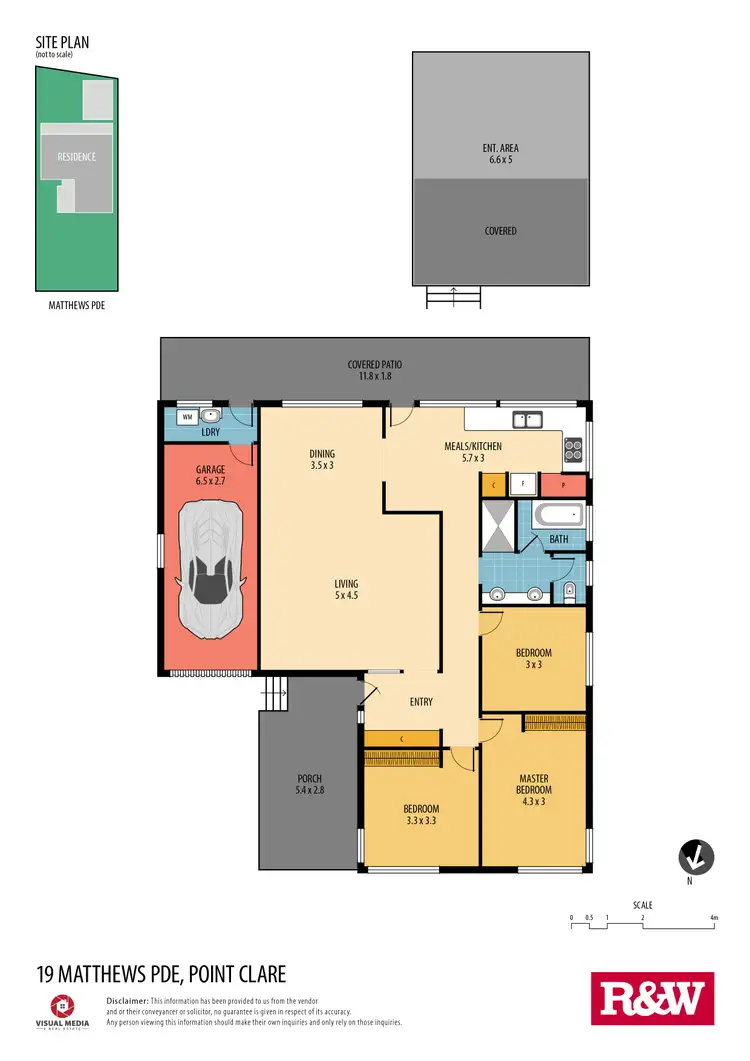 Floorplan of Homely house listing, 19 Matthews Parade, Point Clare NSW 2250