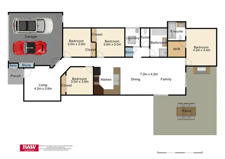 Floorplan of Homely house listing, 7 Creekview Court, Caboolture QLD 4510