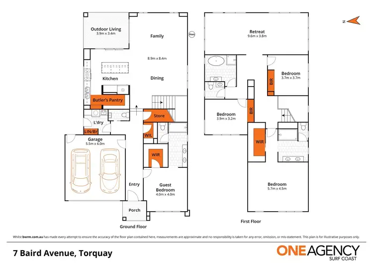 Floorplan of Homely house listing, 7 Baird Avenue, Torquay VIC 3228