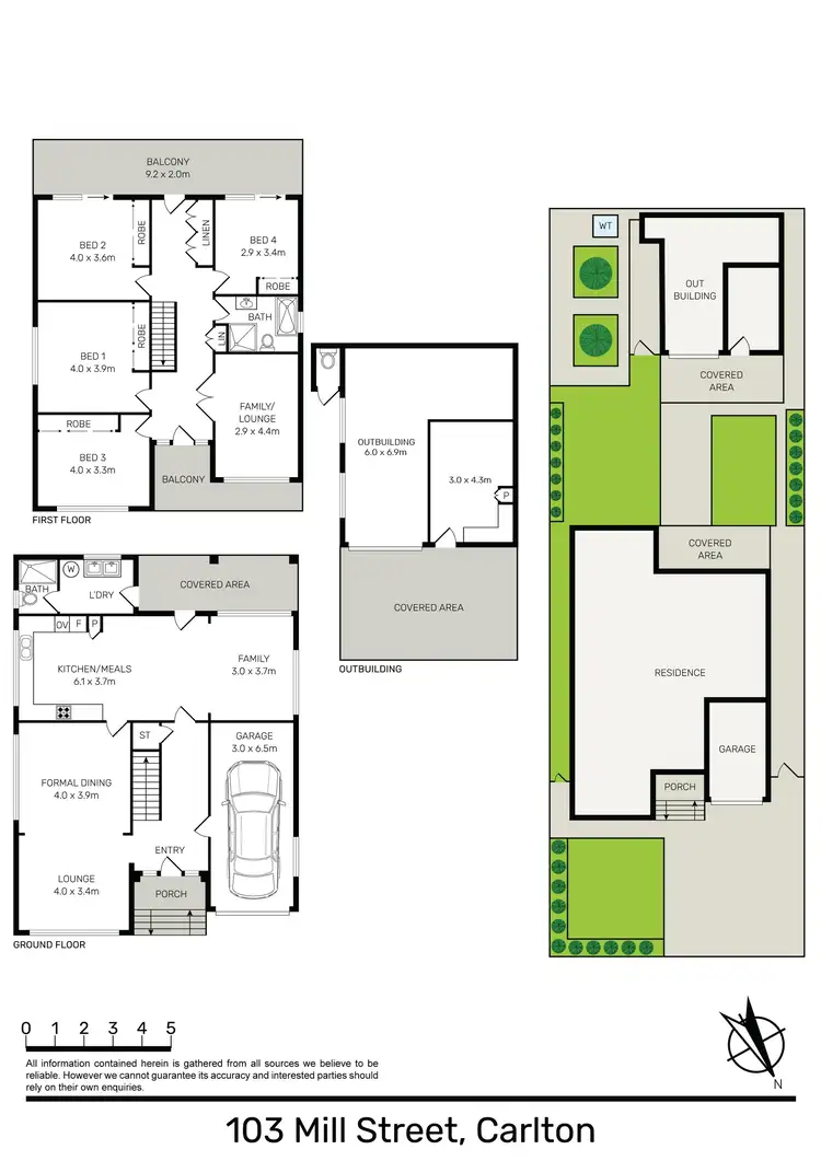 Floorplan of Homely house listing, 103 Mill Street, Carlton NSW 2218