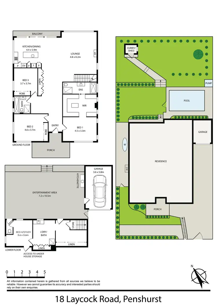Floorplan of Homely house listing, 18 Laycock Road, Penshurst NSW 2222