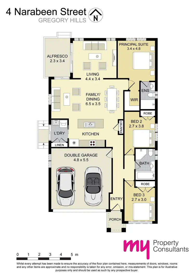 Floorplan of Homely house listing, 4 Narrabeen Street, Gregory Hills NSW 2557