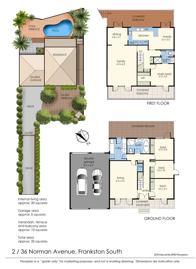 Floorplan of Homely house listing, 2/36 Norman Avenue, Frankston South VIC 3199