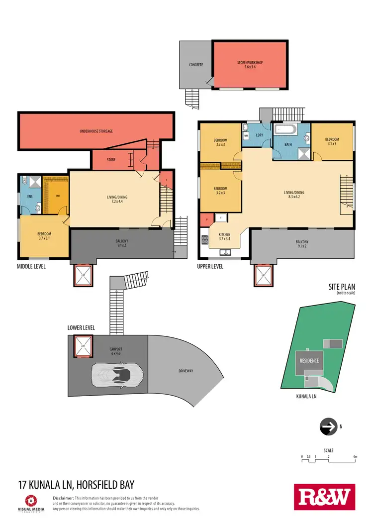 Floorplan of Homely house listing, 17 Kunala Lane, Horsfield Bay NSW 2256