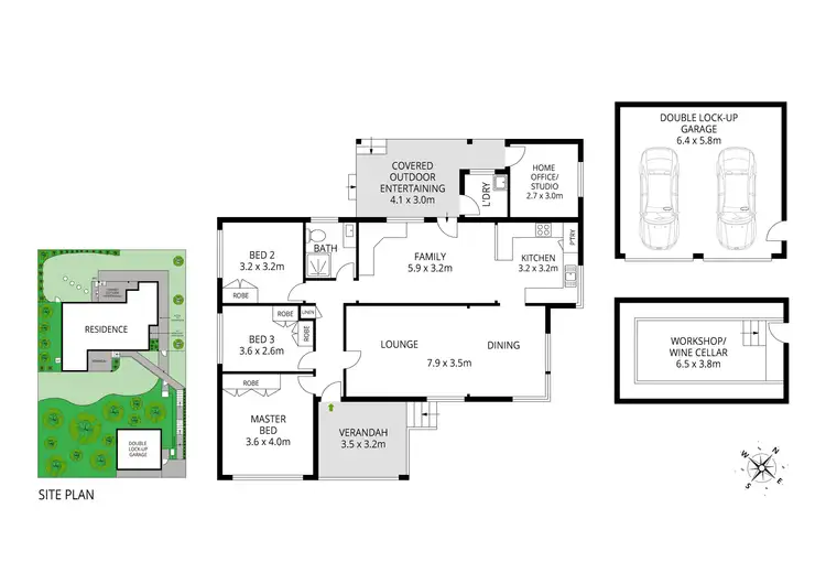Floorplan of Homely house listing, 7 Elizabeth Street, Berowra Heights NSW 2082