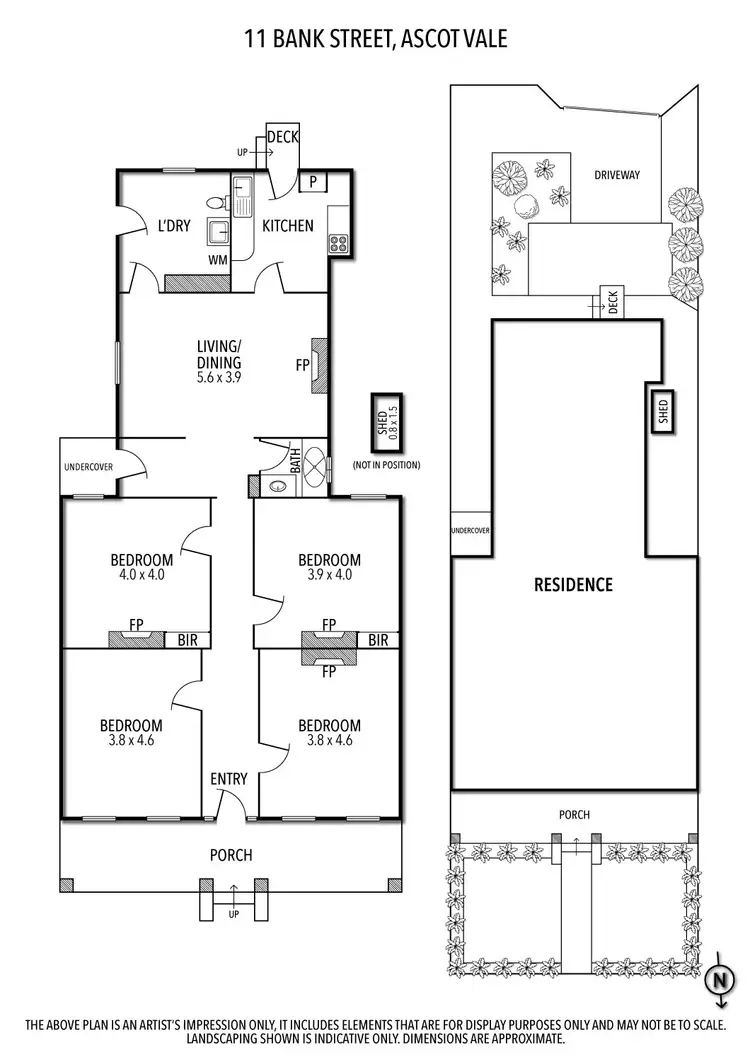 Floorplan of Homely house listing, 11 Bank Street, Ascot Vale VIC 3032