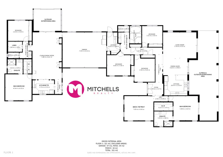 Floorplan of Homely house listing, 2 Watermans Way, River Heads QLD 4655