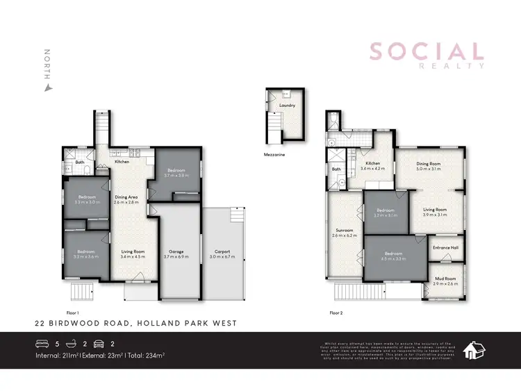 Floorplan of Homely house listing, 22 Birdwood Road, Holland Park West QLD 4121