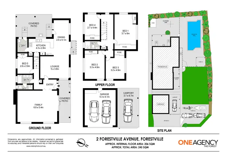 Floorplan of Homely house listing, 2 Forestville Avenue, Forestville NSW 2087