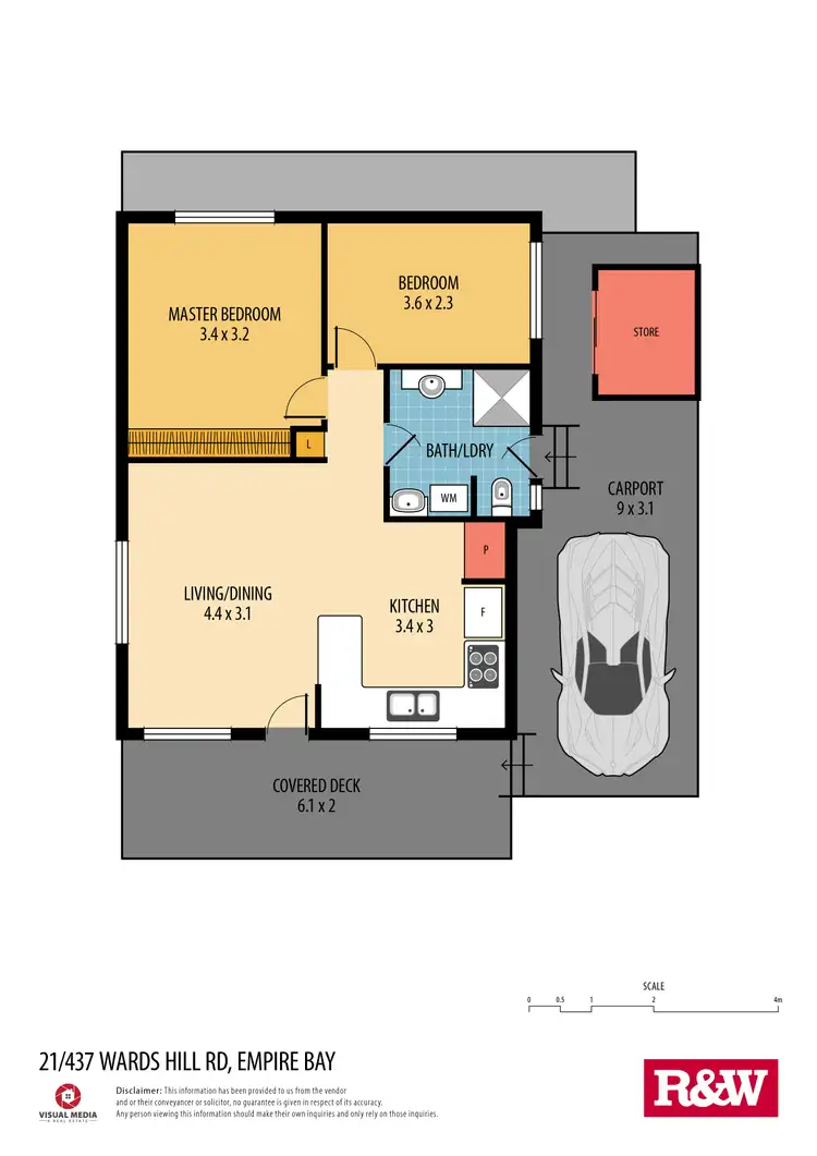 Floorplan of Homely house listing, 21/437 Wards Hill Road, Empire Bay NSW 2257
