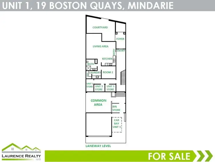 Floorplan of Homely unit listing, 1/19 Boston Quays, Mindarie WA 6030