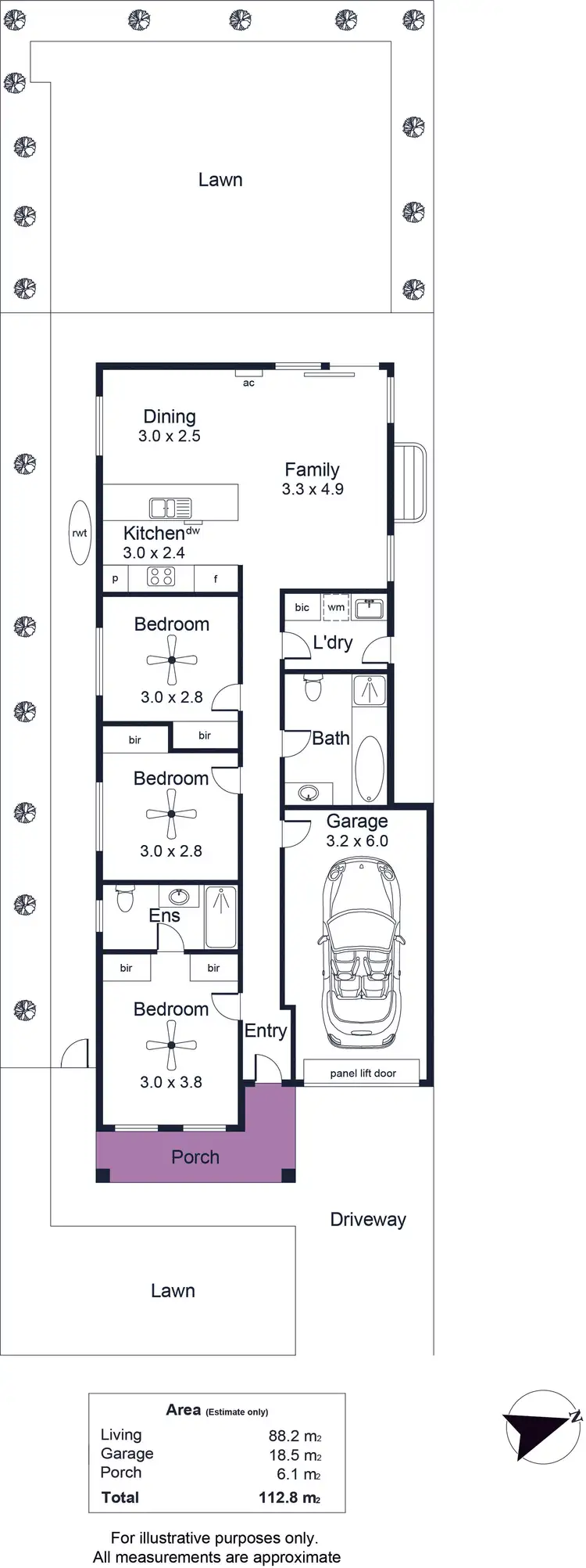 Floorplan of Homely house listing, 4 Riceana Street, Munno Para SA 5115