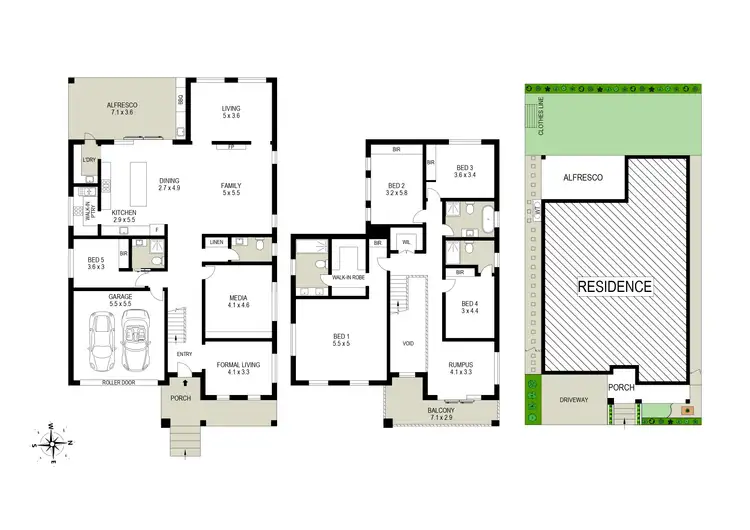 Floorplan of Homely house listing, 22 Keystone Way (Gables), Box Hill NSW 2765