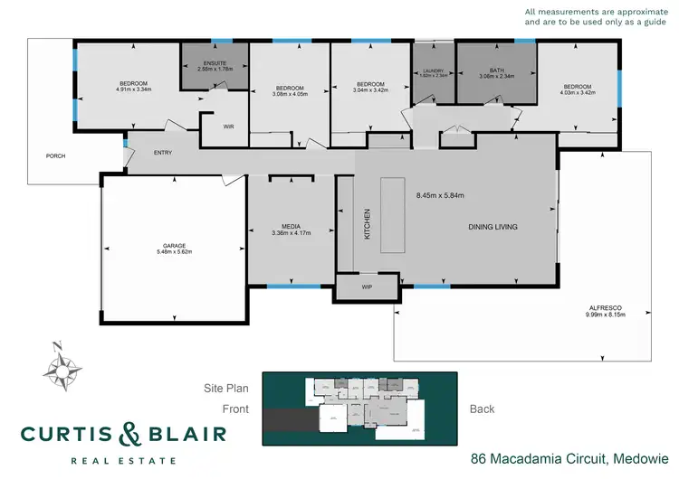 Floorplan of Homely house listing, 86 Macadamia Circuit, Medowie NSW 2318