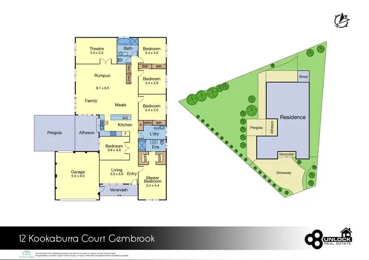 Floorplan of Homely house listing, 12 Kookaburra Court, Gembrook VIC 3783