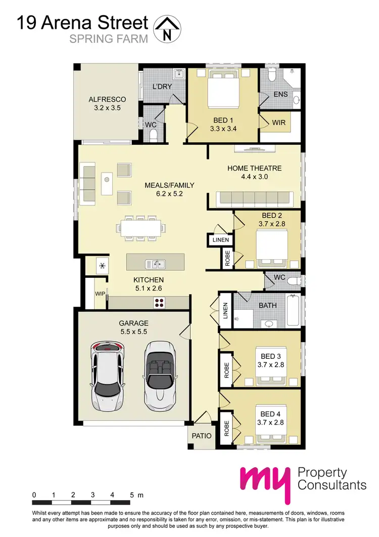Floorplan of Homely house listing, 19 Arena Street, Spring Farm NSW 2570