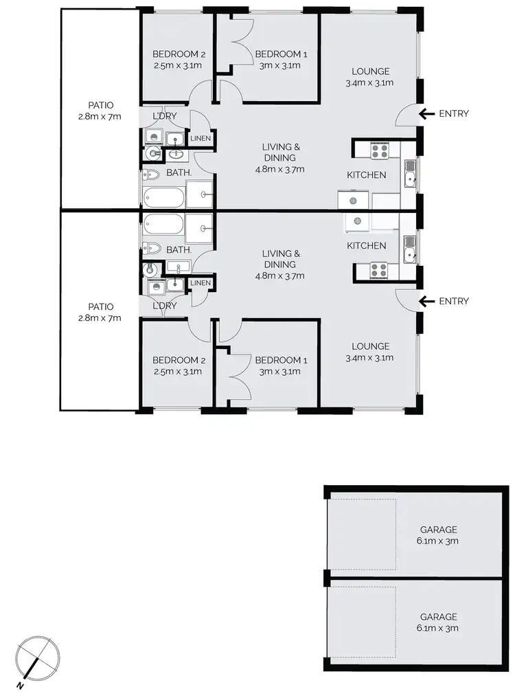 Floorplan of Homely house listing, 32 Mooney Valley Place, West Bathurst NSW 2795