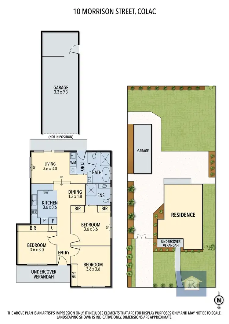 Floorplan of Homely house listing, 10 Morrison Street, Colac VIC 3250