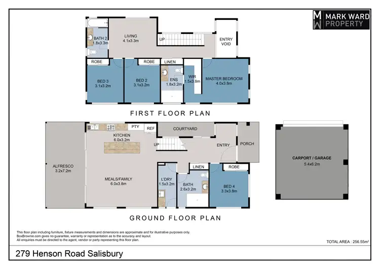 Floorplan of Homely house listing, 279 Henson Road, Salisbury QLD 4107