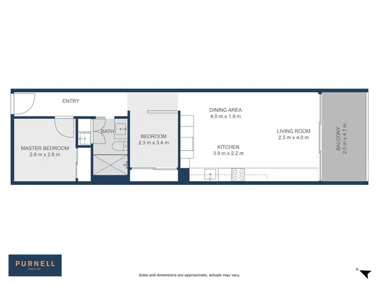 Floorplan of Homely apartment listing, 30/29 Dawes Street, Kingston ACT 2604