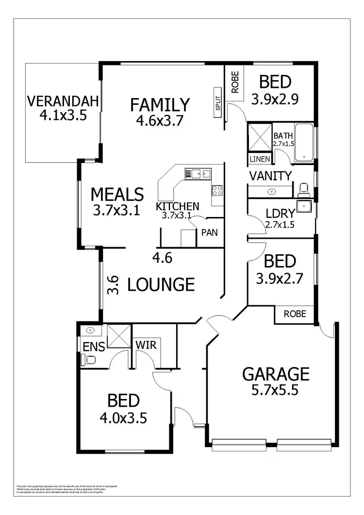 Floorplan of Homely house listing, 9 Mary Allan Court, Murray Bridge SA 5253