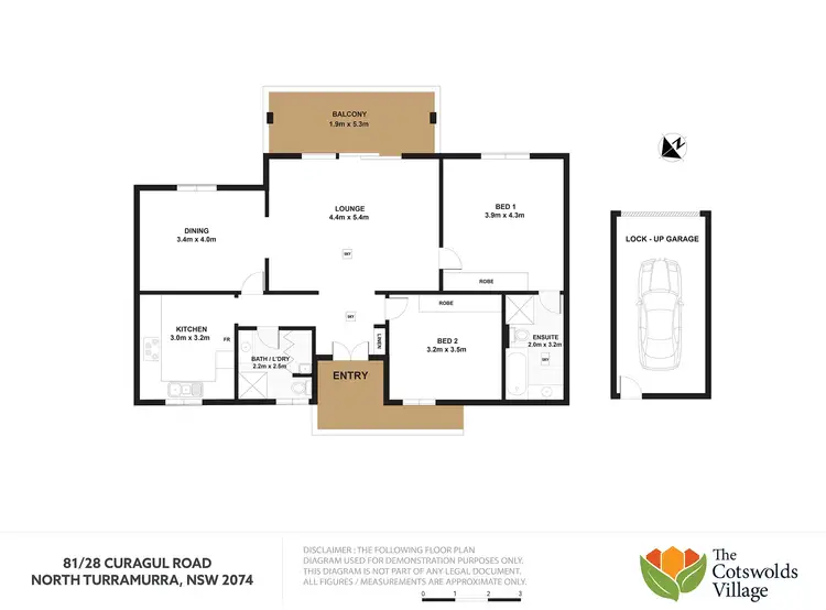 Floorplan of Homely retirement listing, 81/28 Curagul Road, North Turramurra NSW 2074