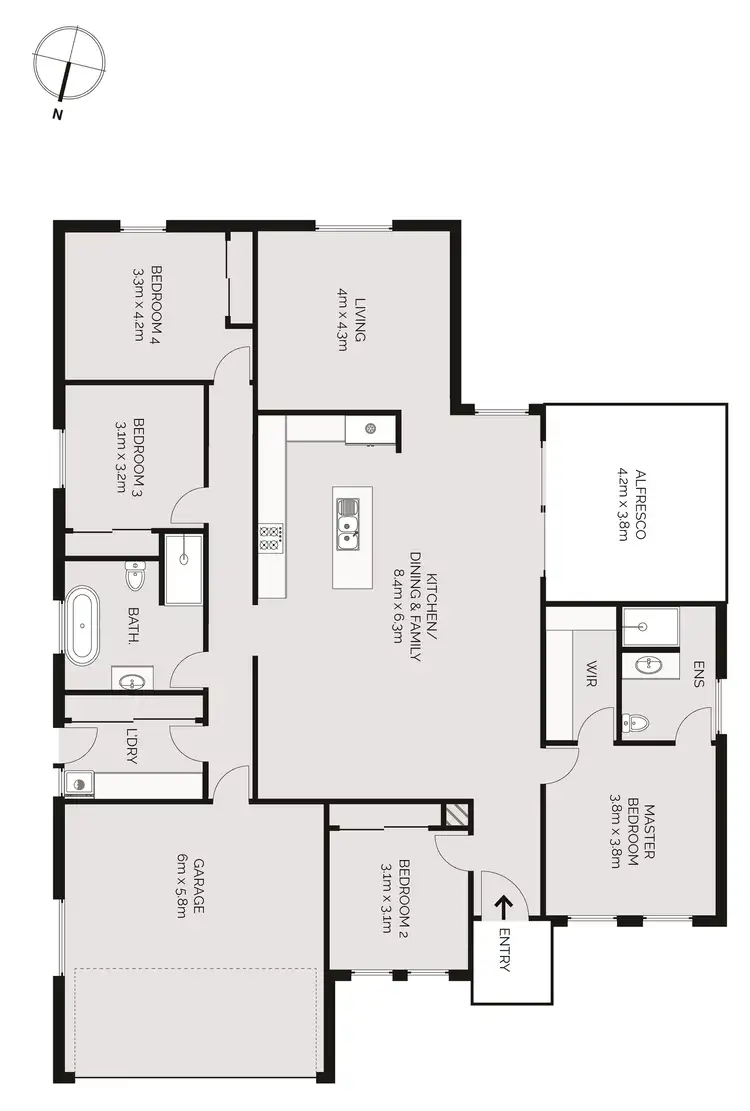 Floorplan of Homely house listing, 23 Connelly Drive, Kelso NSW 2795