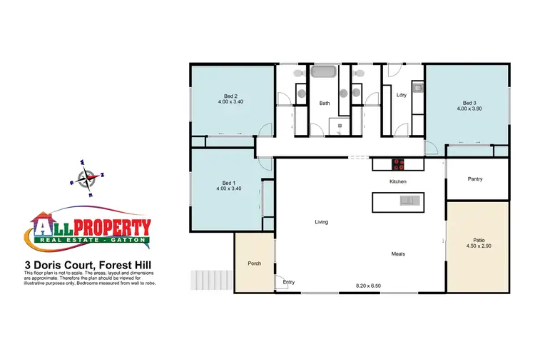 Floorplan of Homely house listing, 3 Doris Court, Forest Hill QLD 4342