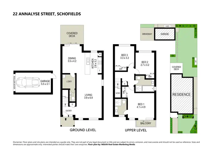 Floorplan of Homely house listing, 22 Annalyse Street, Schofields NSW 2762
