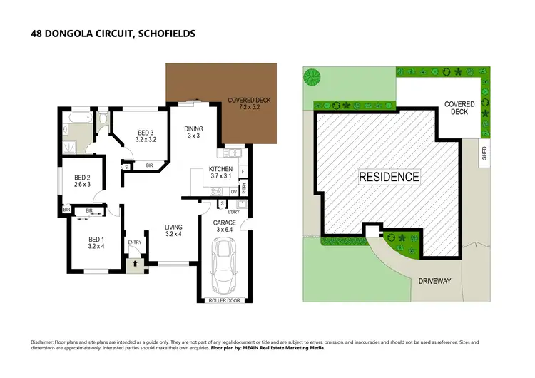 Floorplan of Homely house listing, 48 Dongola Circuit, Schofields NSW 2762