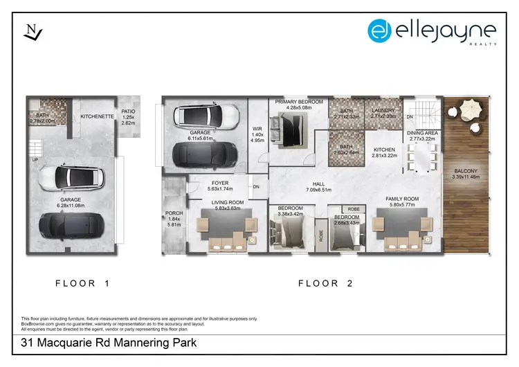 Floorplan of Homely house listing, 31 Macquarie Road, Mannering Park NSW 2259