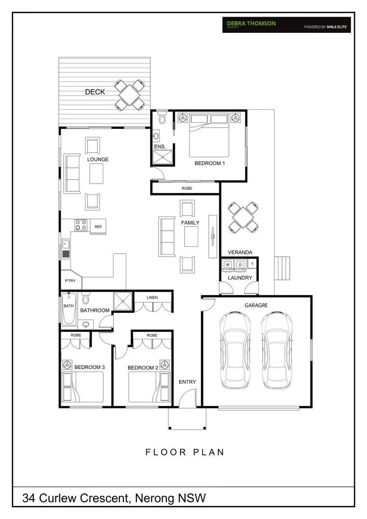 Floorplan of Homely house listing, 34 Curlew Crescent, Nerong NSW 2423