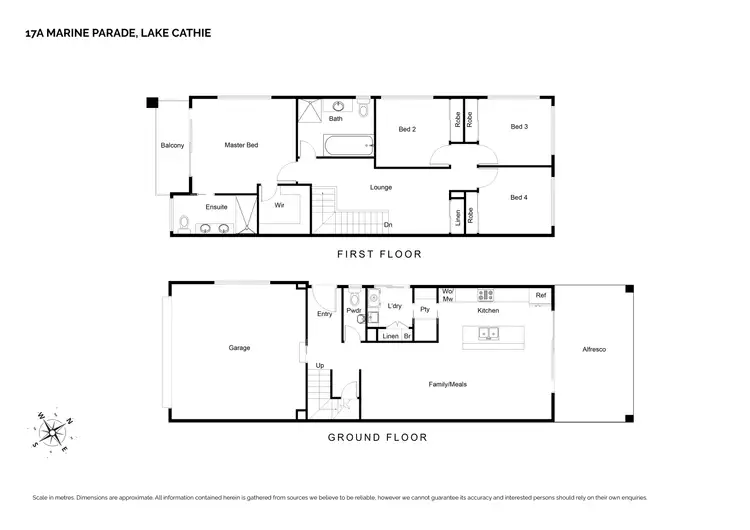 Floorplan of Homely semi-detached listing, 17A Marine Parade, Lake Cathie NSW 2445