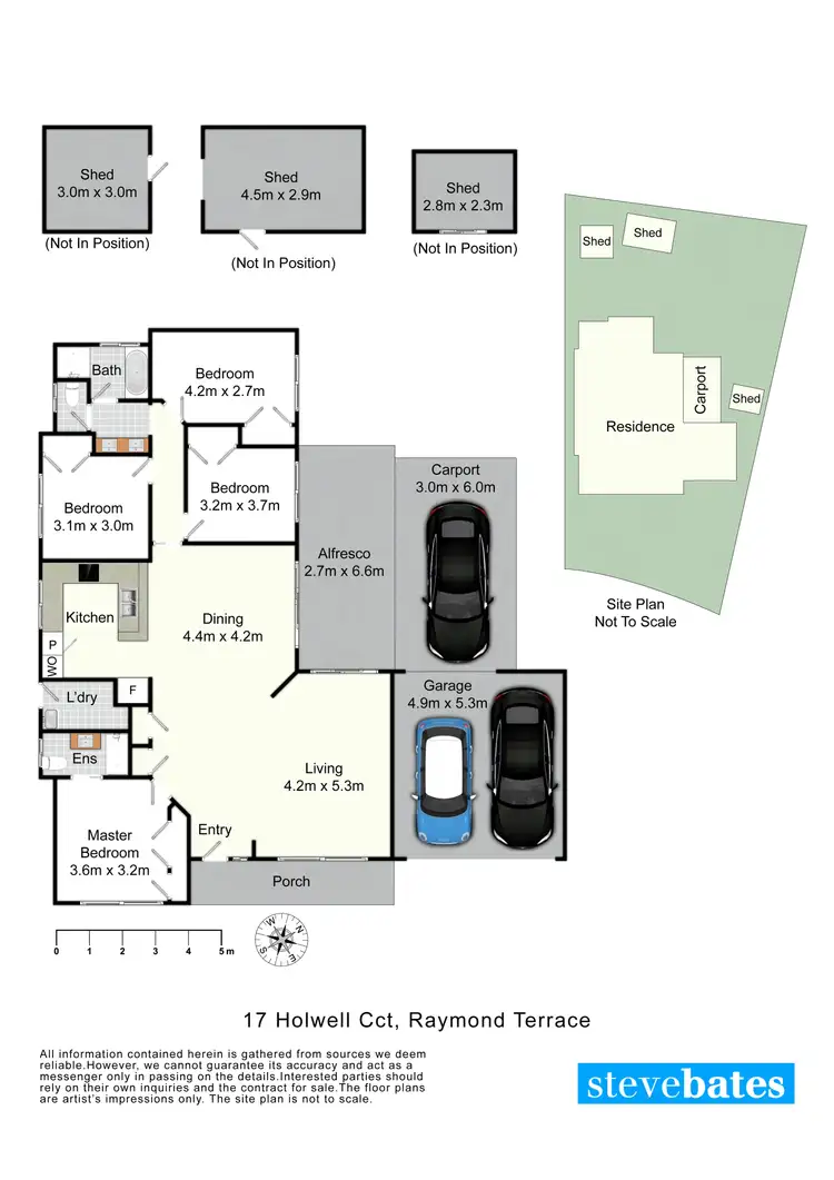 Floorplan of Homely house listing, 17 Holwell Circuit, Raymond Terrace NSW 2324