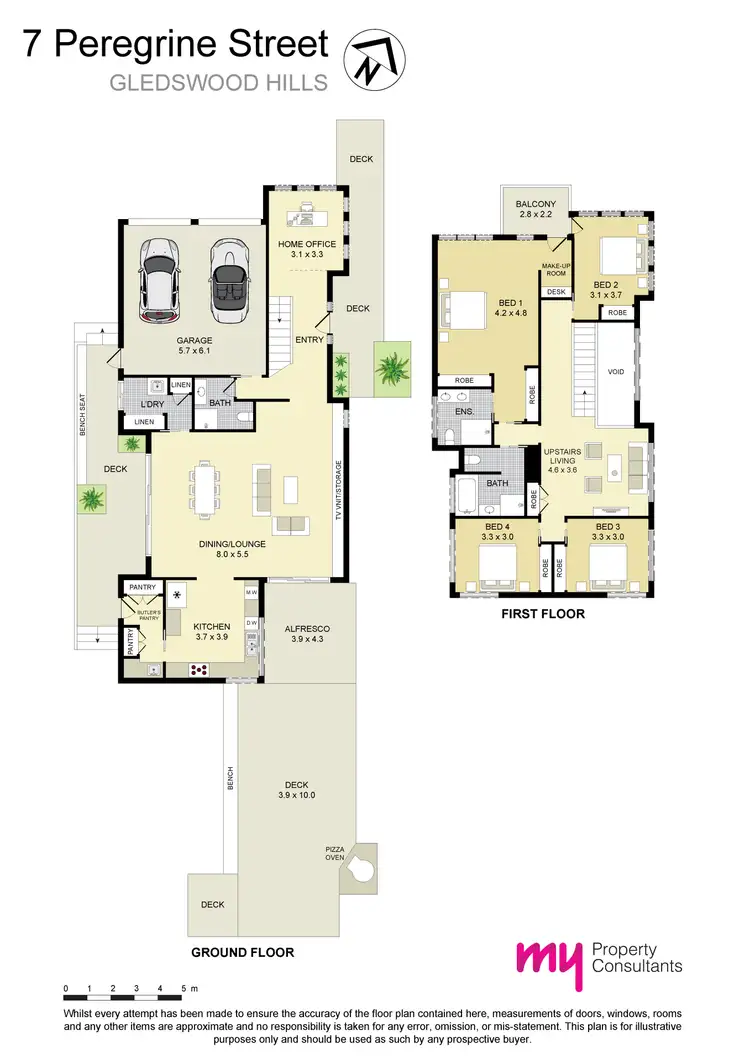 Floorplan of Homely house listing, 7 Peregrine Street, Gledswood Hills NSW 2557