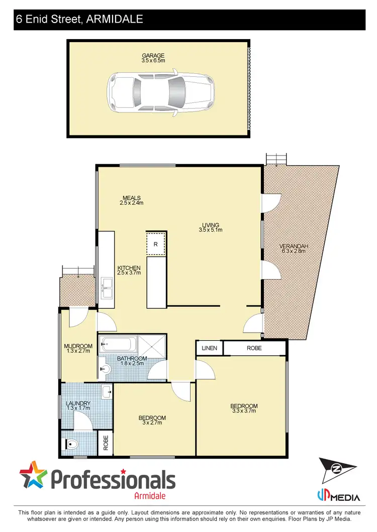 Floorplan of Homely house listing, 6 Enid Street, Armidale NSW 2350