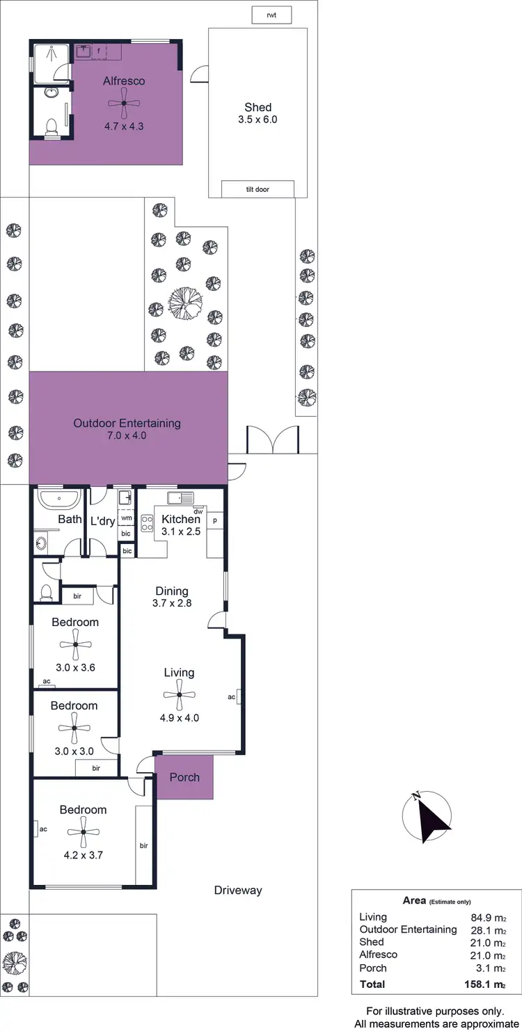 Floorplan of Homely house listing, 21 Bucknall Road, Glanville SA 5015