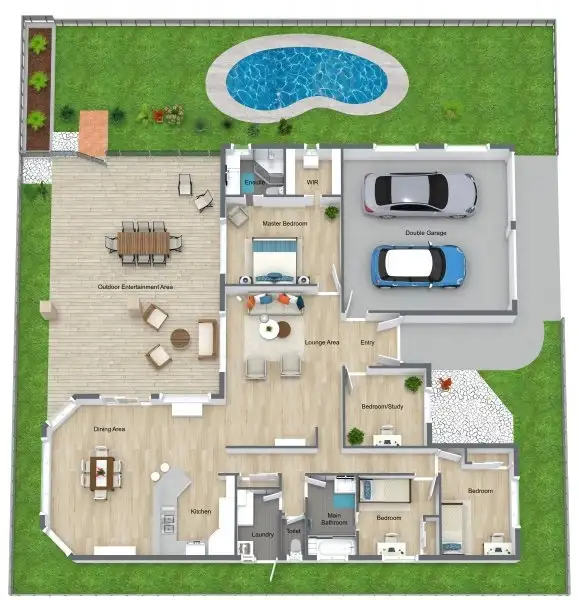 Floorplan of Homely house listing, 6 Barcoo Close, Bentley Park QLD 4869