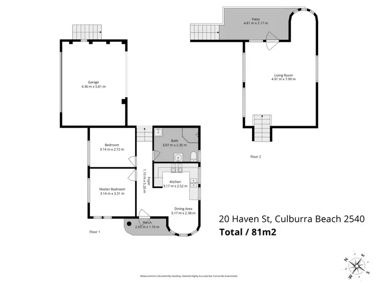 Floorplan of Homely house listing, 20 Haven Street, Culburra Beach NSW 2540
