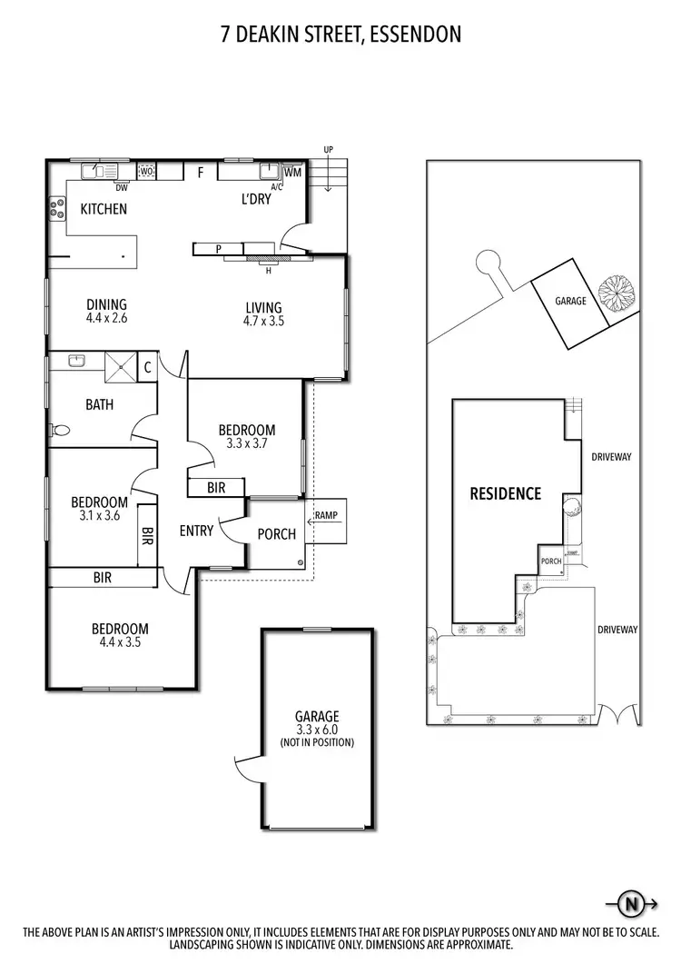 Floorplan of Homely house listing, 7 Deakin Street, Essendon VIC 3040