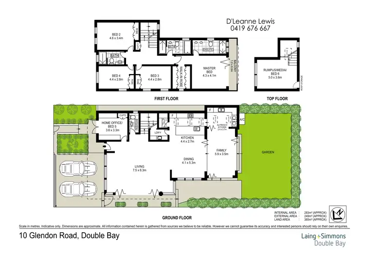 Floorplan of Homely house listing, 10 Glendon Road, Double Bay NSW 2028