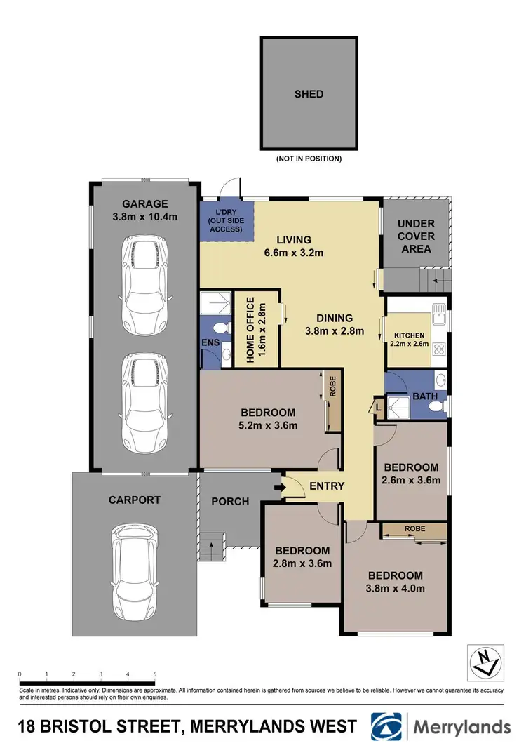 Floorplan of Homely house listing, 18 Bristol Street, Merrylands NSW 2160