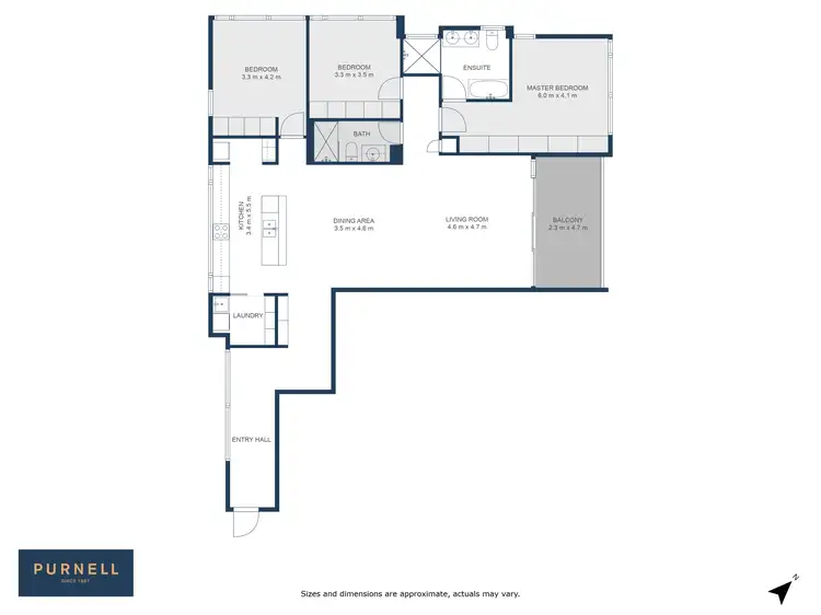 Floorplan of Homely apartment listing, 12/22 Canberra Avenue, Forrest ACT 2603