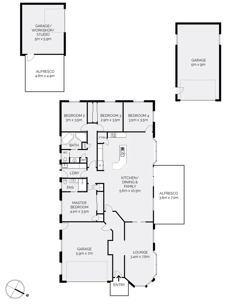 Floorplan of Homely house listing, 8 Quinn Court, Llanarth NSW 2795