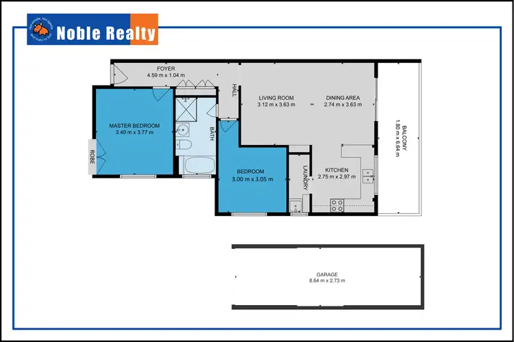 Floorplan of Homely unit listing, 7/42-44 North Street, Forster NSW 2428