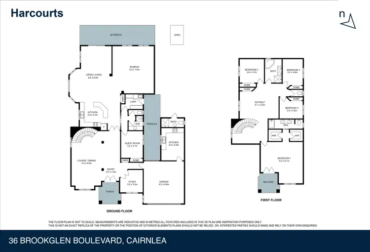 Floorplan of Homely house listing, 36 Brookglen Boulevard, Cairnlea VIC 3023