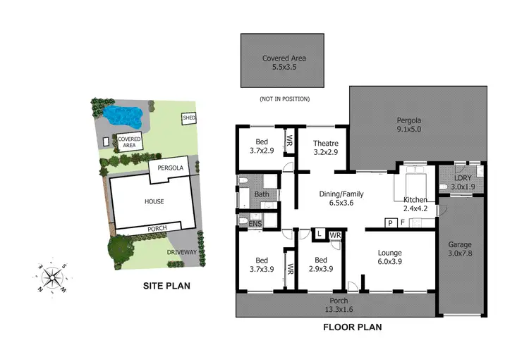 Floorplan of Homely house listing, 4 Antonia Crescent, Cranebrook NSW 2749