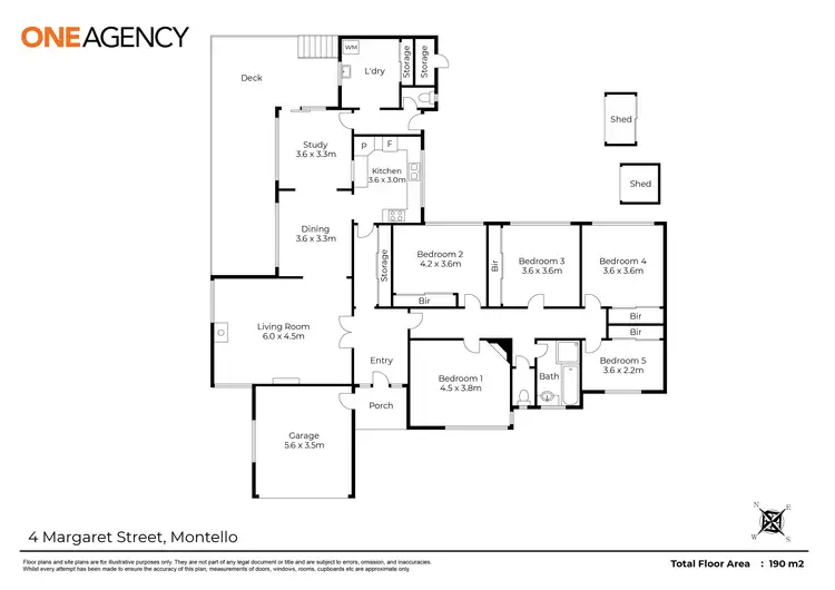 Floorplan of Homely house listing, 4 Margaret Street, Montello TAS 7320