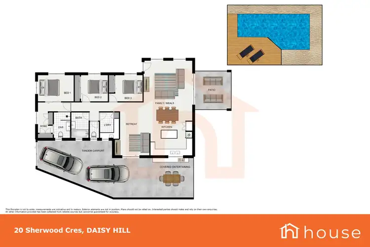 Floorplan of Homely house listing, 20 Sherwood Crescent, Daisy Hill QLD 4127